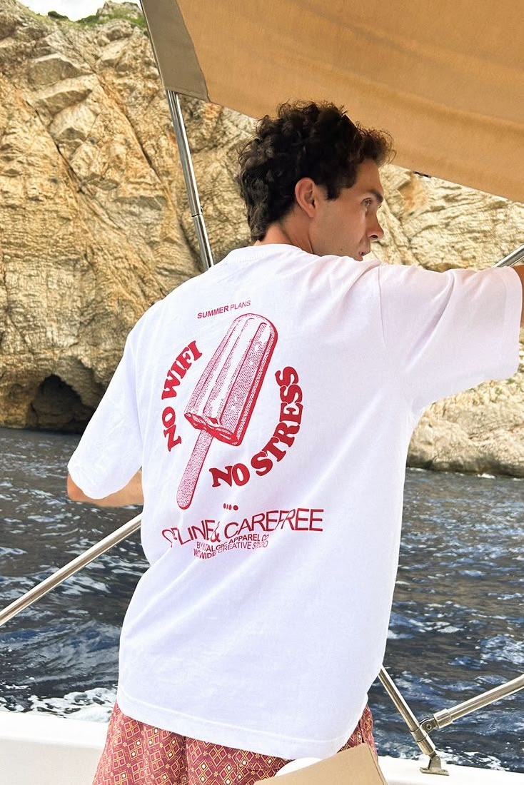 No wifi no stress Tee
