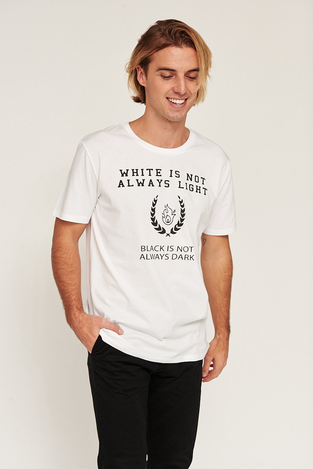 White its not always light Tee